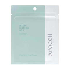 Arocell, Hyal B5 Soothing Pads, Увлажняющие успокаивающие пэды для чувствительной кожи, 20 мл (10 шт)