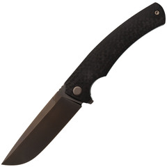 Фото Складной нож TuoTown Utes PVD, сталь T10S, рукоять G10/Carbon Fiber