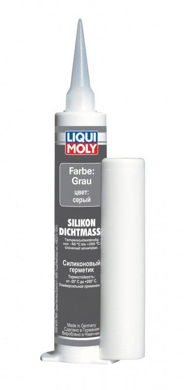 Liqui Moly Silicon-Dichtmasse grau- Силиконовый герметик (серый)
