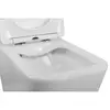 BelBagno Due BB7107CHR/SC Унитаз подвесной безободковый, с сиденьем дюропласт soft close, цвет: белый