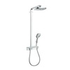 Hansgrohe Raindance Select E 27126000 Душевая система внешнего монтажа с термостатом 110 см с верхней лейкой 30х16 см 2 режима