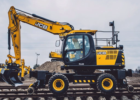 Экскаватор на железнодорожном ходу JCB JS22WR