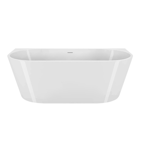 BelBagno BB710-1700-800 Отдельностоящая акриловая ванна в комплекте с щелевым сливом-переливом, 170x79, цвет: белый