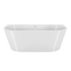BelBagno BB710-1700-800 Отдельностоящая акриловая ванна в комплекте с щелевым сливом-переливом, 170x79, цвет: белый