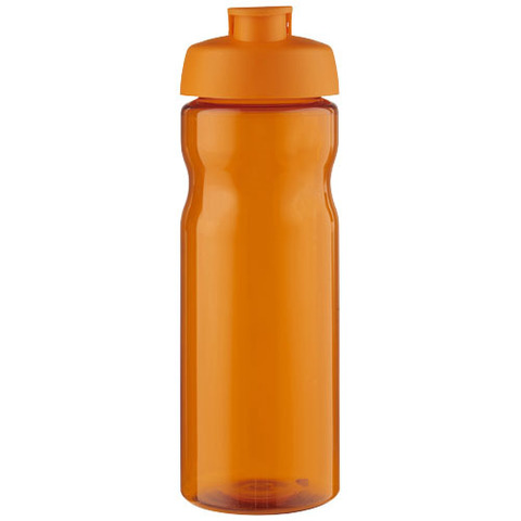 Спортивная бутылка H2O Active® Eco POP Base объемом 650 мл с откидывающейся крышкой