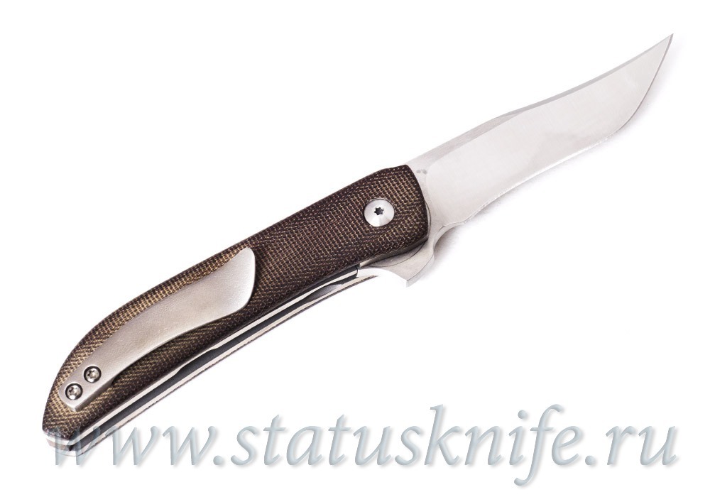 Нож Jared Price Swift 2017 XHP Green Micarta