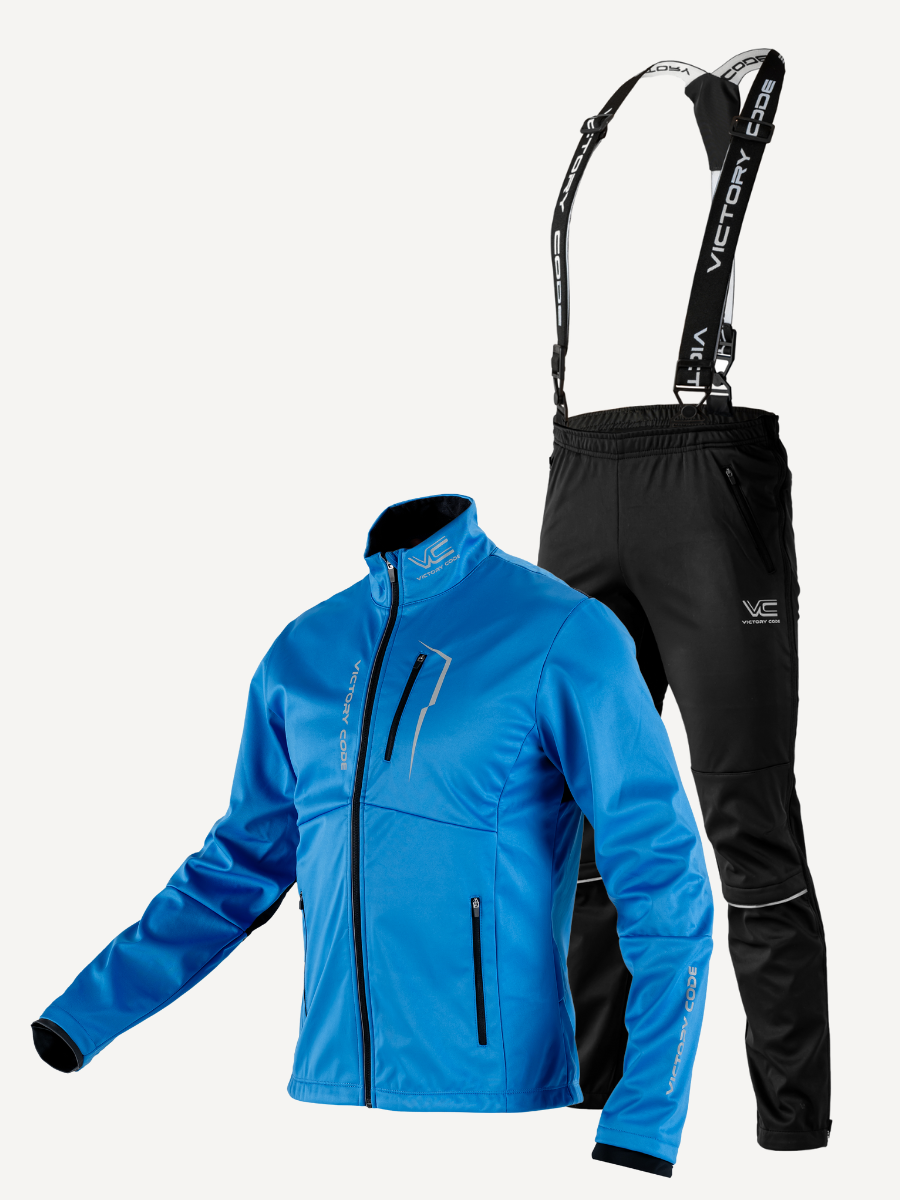 Лыжный костюм Victory Code Extreme Active унисекс blue