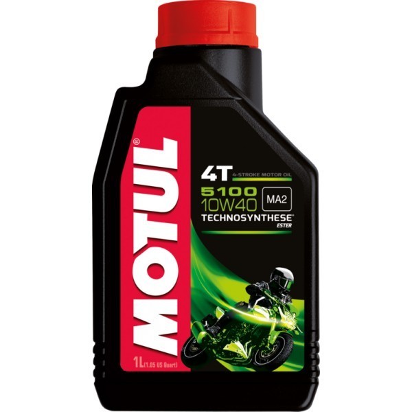 Motul 5100 10W40 4T Полусинтетическое моторное масло для мотоциклов