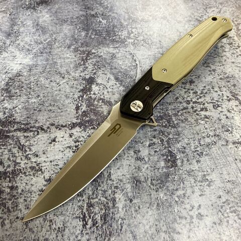 Складной нож Bestech BG03B Swordfish Black Beige
