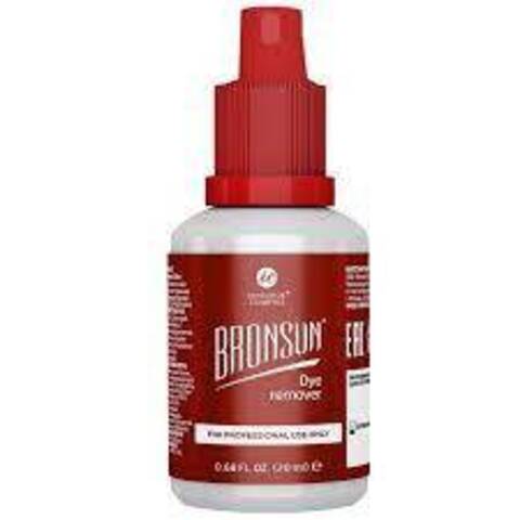 Ремувер для удаления краски с кожи BRONSUN 20 мл