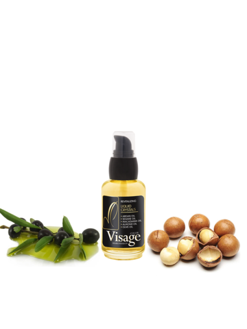 Ликвид 5 масел для ломких и вьющихся волос, Visage Revitalising Liquid Cristals Damaged Hair, 50 мл