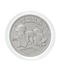 2021 25 рублей Российская Мультипликация Умка Черно белая UNC 2021 25 рублей Российская Мультипликация Умка Черно белая UNC