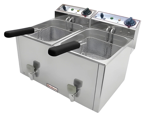 Фритюрница электрическая BECKERS FR 8+8LT