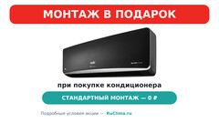 Сплит-система BALLU, PLATINUM BLACK DС Inverter, BSPI/in-10HN8/BL/EU / BSPI/out-10HN8/BL/EU