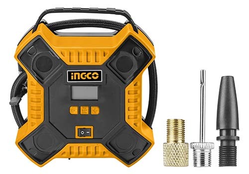 INGCO Компрессор автомобильный 12В/ 160 PSI 11 бар/ 35л/мин