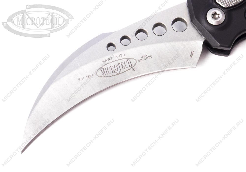 Нож Microtech 166-10 Hawk Auto Stonewash