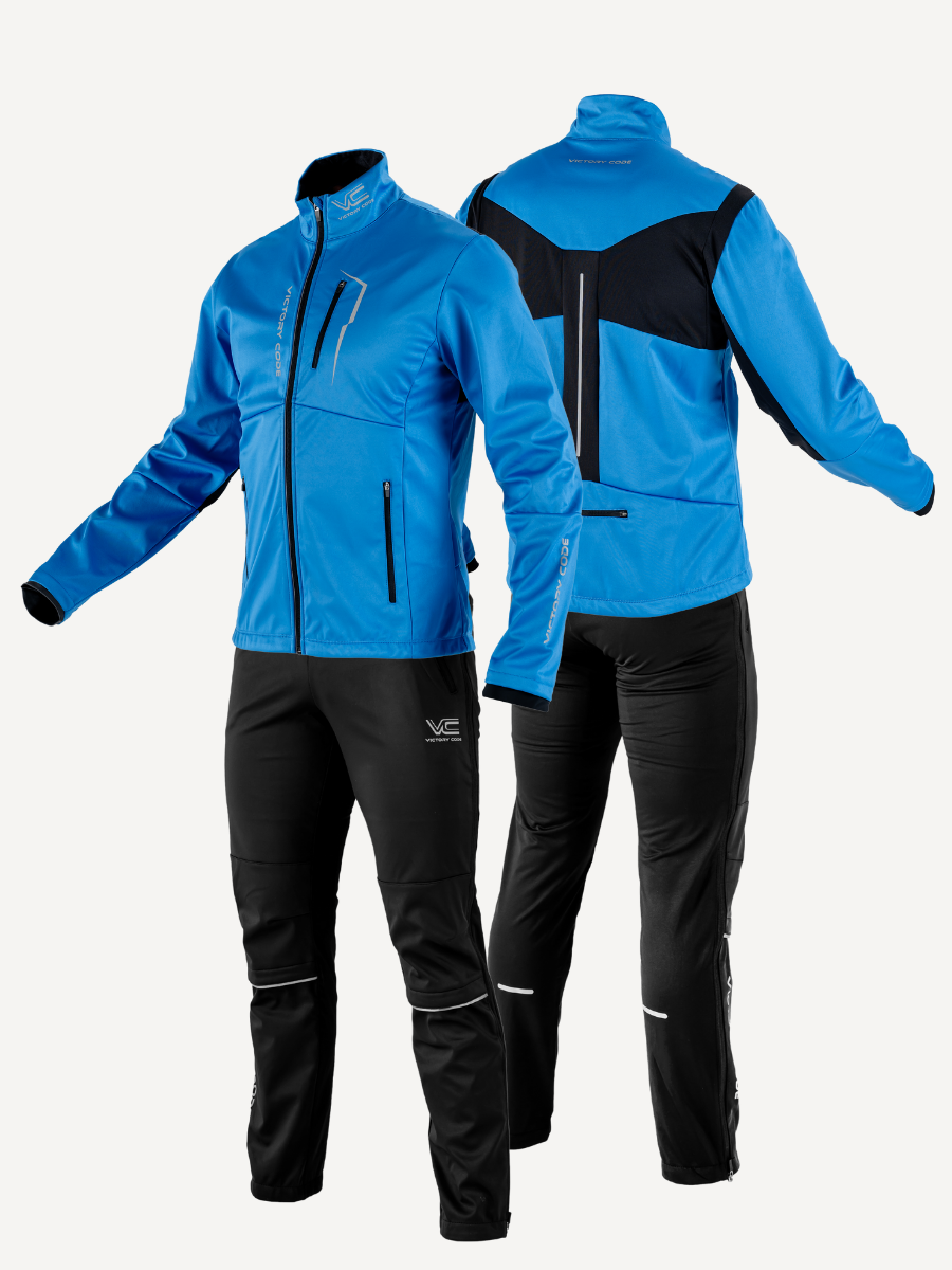 Лыжный костюм Victory Code Extreme Active унисекс blue - 2