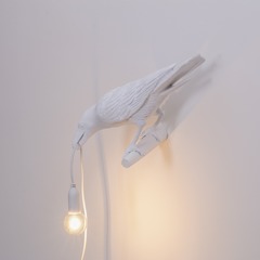 Настенный светильник Bird White Looking