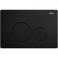 Abber AC0121MB Кнопка смыва, цвет: черный матовый фото