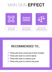 DR.DRAWING Skin Control Ampoule AC Очищающая сыворотка против акне, 35 мл (16.02.2026)