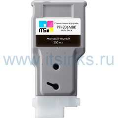 Картридж PFI-206MBK 300 мл
