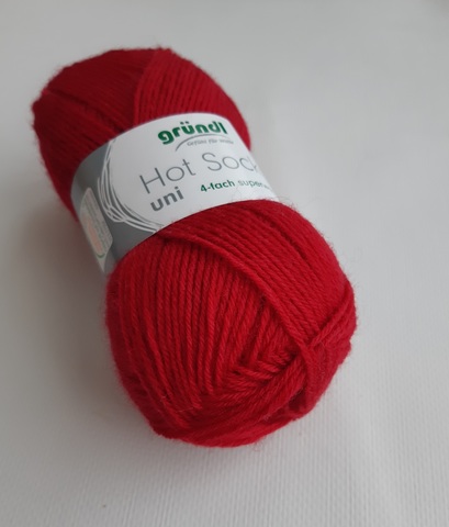 Пряжа для носков Gruendl Hot Socks Uni 50 (34)