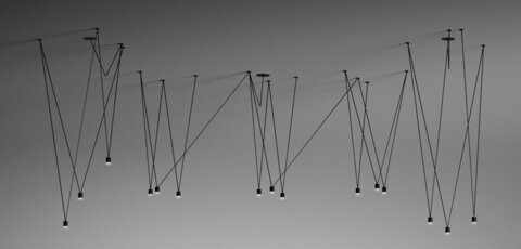 Люстра Match Chandelier 9 lamp