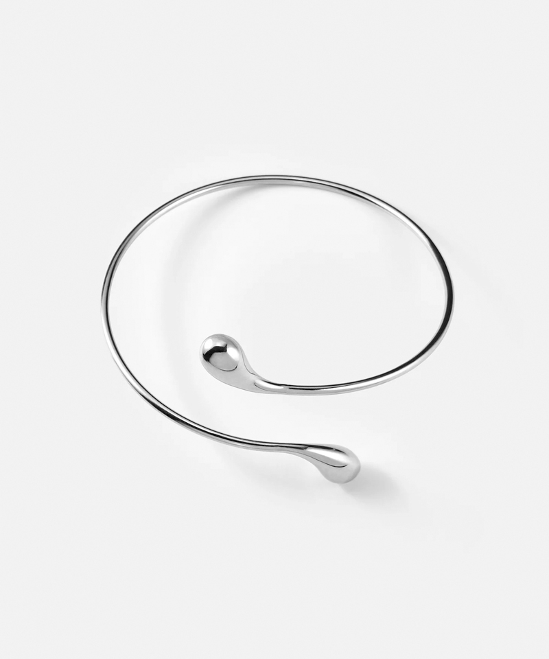 Колье Pistil Twist Silver