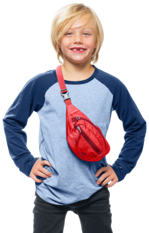 Картинка сумка поясная Deuter Junior Belt Cherry - 3
