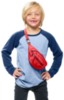 Картинка сумка поясная Deuter Junior Belt Cherry - 3