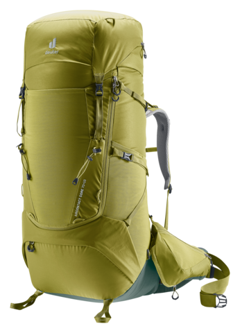 Картинка рюкзак туристический Deuter Aircontact Core 70+10 Cactus/Ivy - 1
