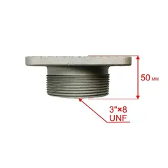 Фланец DDE PTR80H подающий  011583801 KTH-80X (80SP-029)