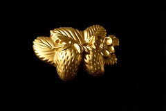 Силиконовый молд № 5005 Клубника на ветке