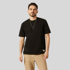 Футболка Alpha Industries Essential Pocket Black (Черная)
