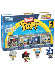 Набор Funko Bitty POP! Sonic the Hedgehog Shadow+Rouge+Sonic+Silver