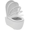 Ideal Standard Blend Curve T465501 Унитаз подвесной безободковый с технологией смыва RimLS+®, глубокий смыв, с крепежом
