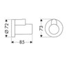 Hansgrohe Flowstar 13950340 Декоративная накладка BBC