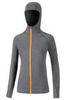 Mizuno Active Hoody женская толстовка серая - 1
