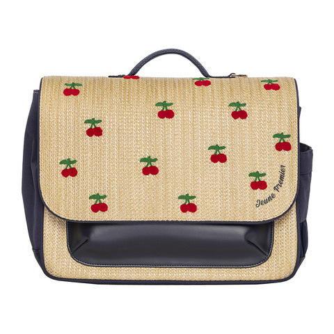 Портфель Jeune Premier It Midi Raffia Cherry