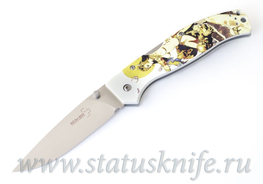 Нож Boker Plus 01BO652 Titan Drop Frazetta