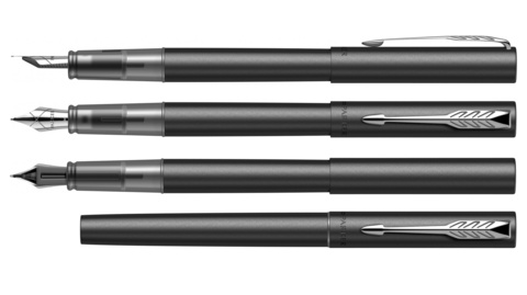 Ручка перьевая Parker Vector XL F21, Matte Black CT, F (2159749)