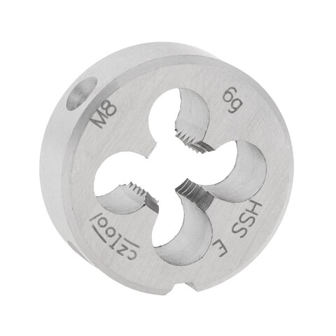 Плашка М 8,0х1,25 DINEN22568 HSSE 6g 25х9мм Bucovice(CzTool) 290080