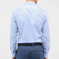 Сорочка мужская Eterna Slim Fit 1179-F170-12 голубая 