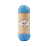 Пряжа Alize Superwash Artisan 957 голубая бирюза