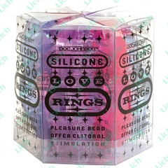 6 силиконовых эрекционных колец SILICONE LOVE RING