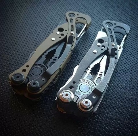 Мультитул Leatherman Skeletool Coyote / Black & Silver | Multitool-Leatherman.Ru