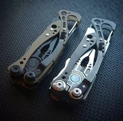 Мультитул Leatherman Skeletool Coyote / Black & Silver | Multitool-Leatherman.Ru