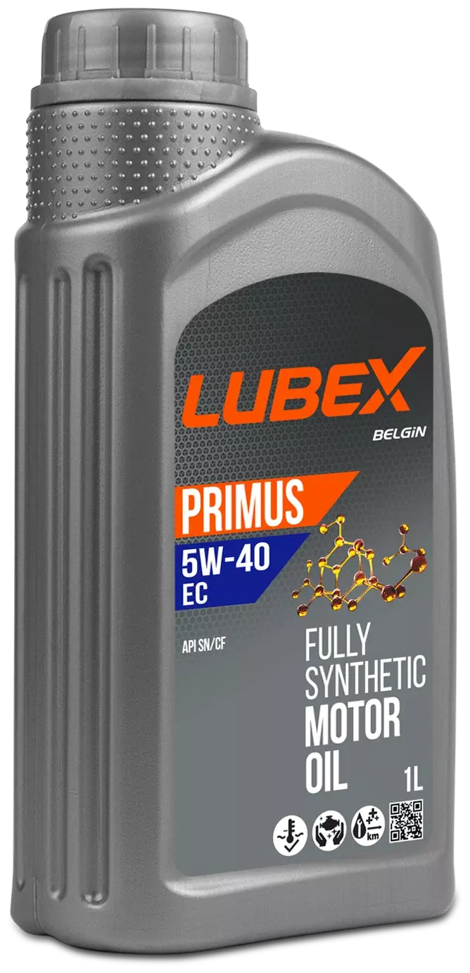 Моторное масло LUBEX PRIMUS EC 5W-40 синтетическое 1л