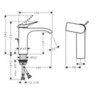 Hansgrohe Vivenis 75023700 Смеситель для раковины (белый матовый)