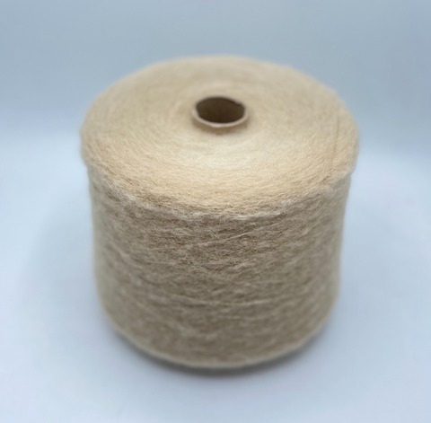 Lanifico del Oliva (пр.Италия),art. Mork, 1000м/100гр,41% Бэби альпака 34% Меринос 20% Полиамид 5% Люрекс, цвет-Бежевый арт.26031
